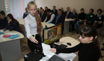 В средней школе №8 г.Новополоцка открылся класс дистанционного обучения