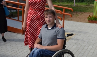 Открытие спального корпуса в лагере 