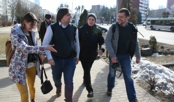 В рамках проекта Новополоцк посетила делегация из Дармштадта