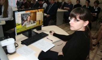 В средней школе №8 г.Новополоцка открылся класс дистанционного обучения