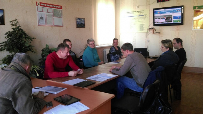 Темой встречи стало анкетирование горожан.